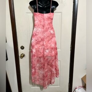 90s TABOO PINK/FUSCHIA SPARKLING PARRY DRESS